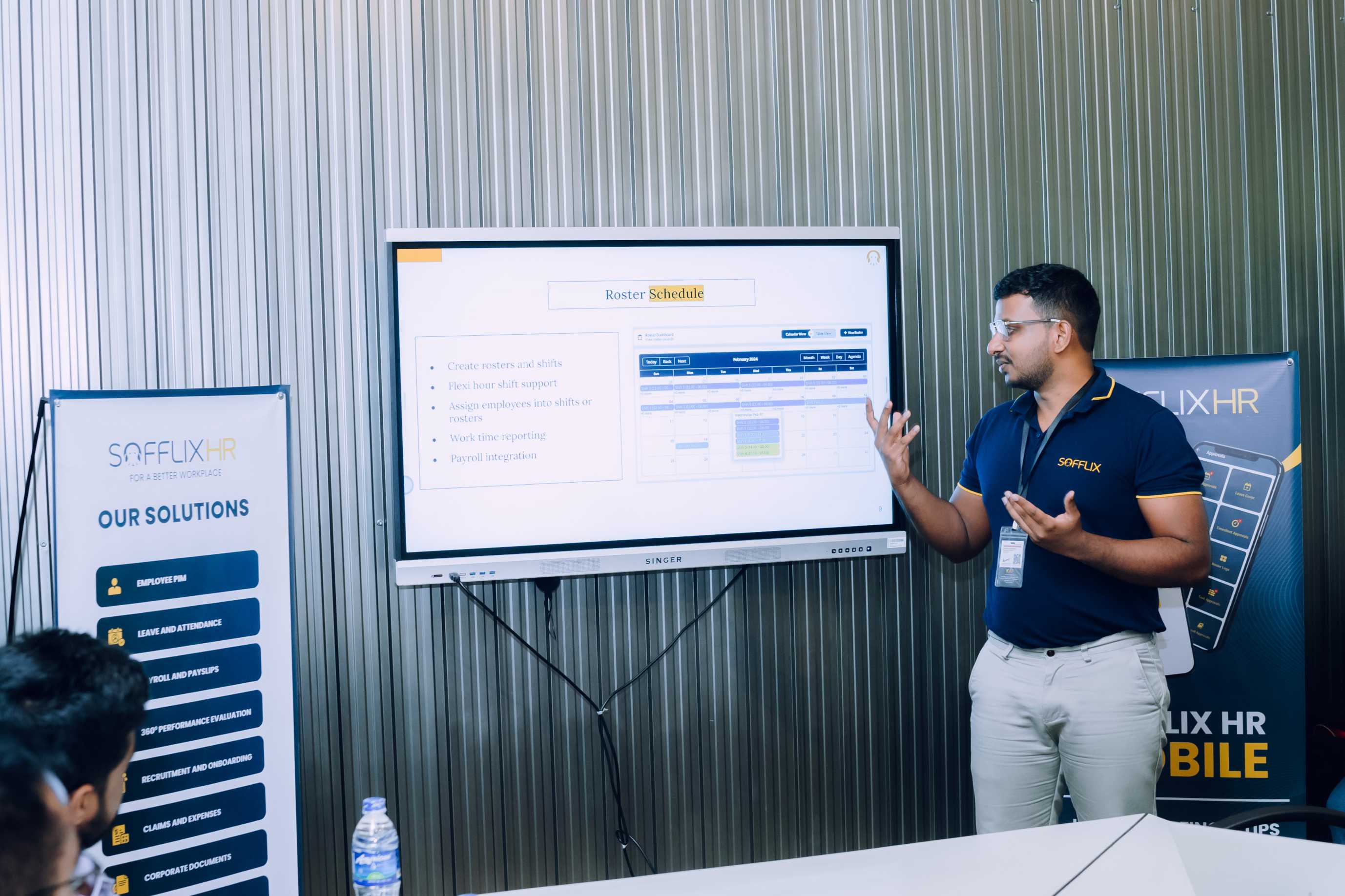 Client training session