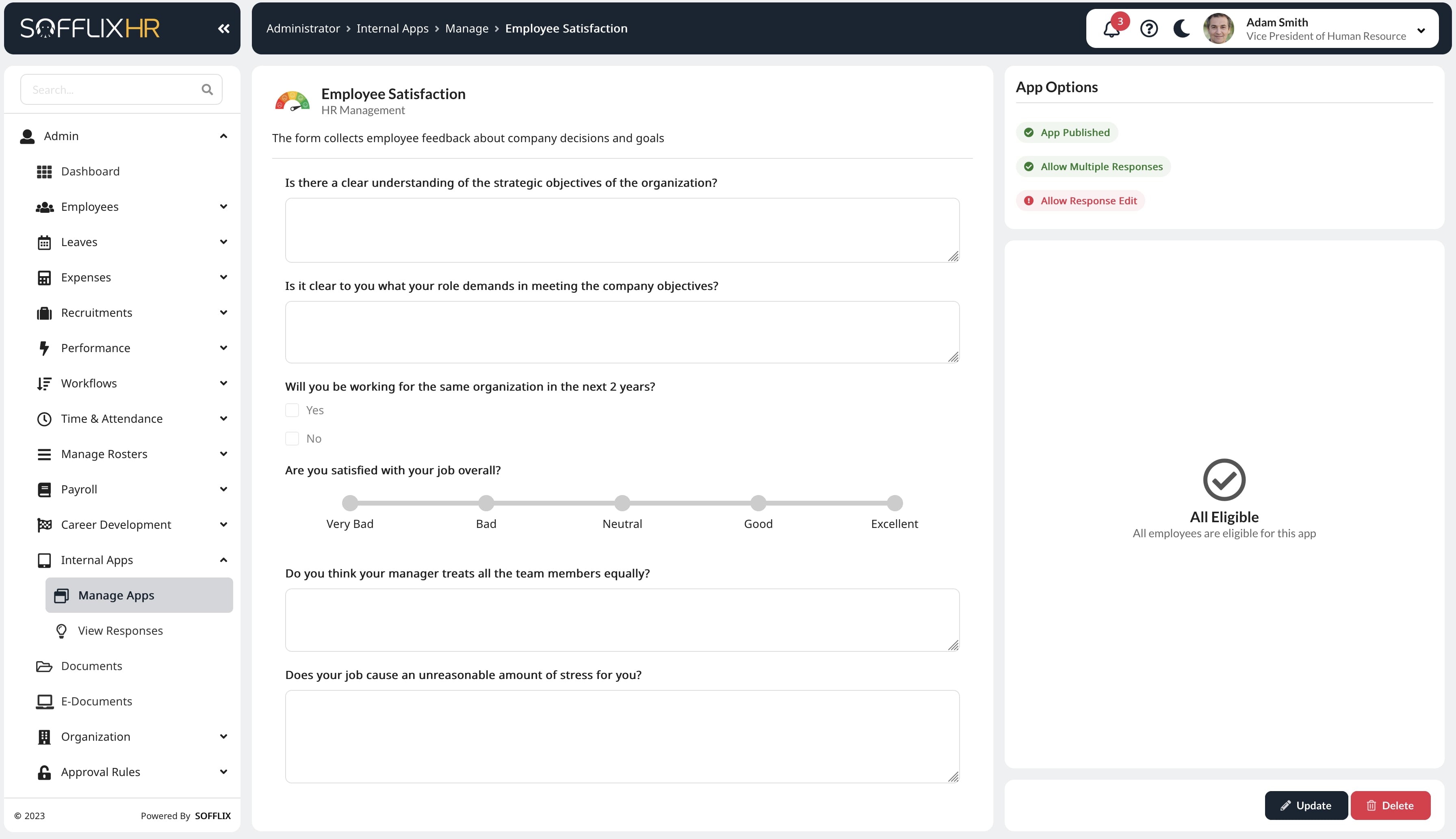 Internal Surveys